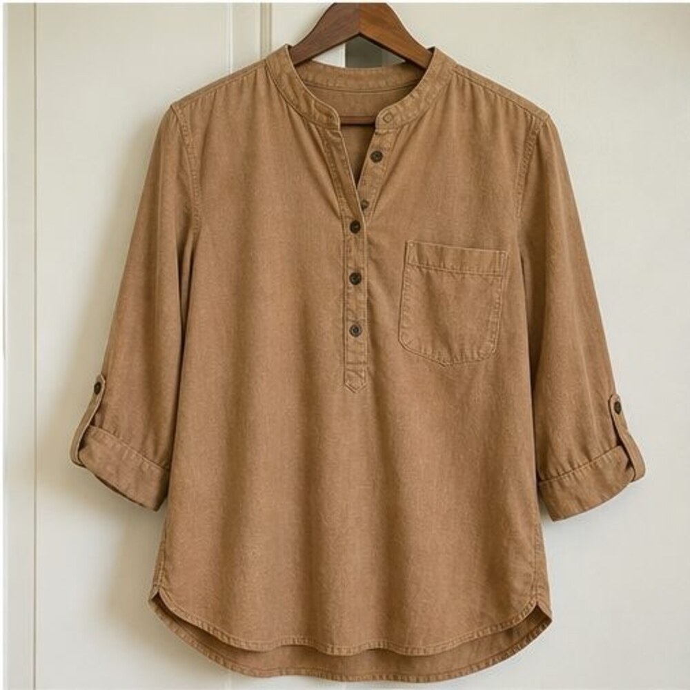 Black Tie Neck Blouse